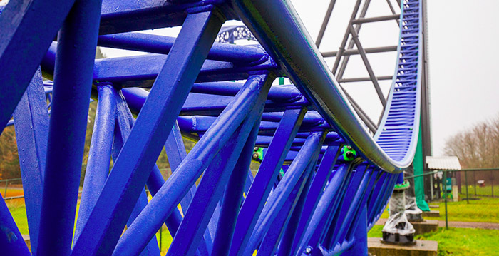 Foto's: zo ligt de Goliath in Walibi Holland er nu bij