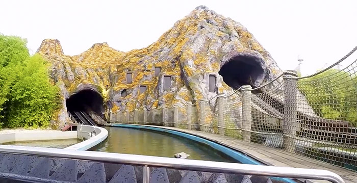 Grote opknapbeurt voor waterbaan Bermuda Dreieck in Movie Park