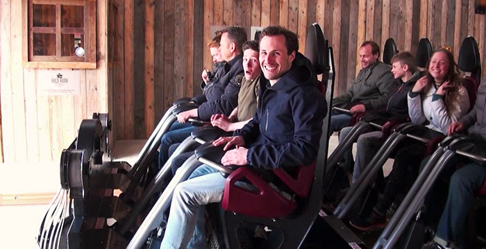 Video: Looopings test nieuwe achtbaan Gold Rush in Attractiepark Slagharen