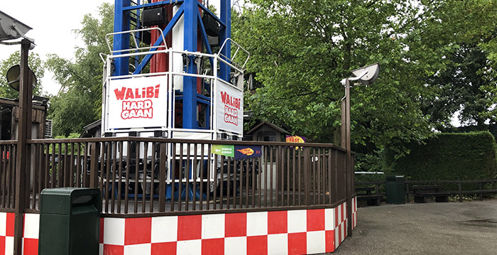 Space Shot in Walibi Holland blijft voorlopig dicht