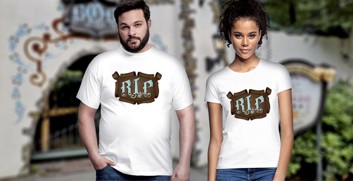 Nieuw T-shirt als aandenken aan sluiting van Bob in de Efteling