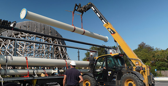 Bouw van spinning coaster Plopsaland kan beginnen