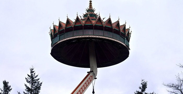 Wanneer gaat de Pagode in de Efteling weer open?