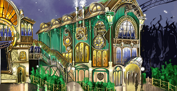 Nieuwe achtbaan Plopsaland draait om muziekfestival Tomorrowland