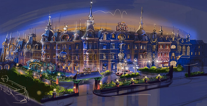 Zo gaat het hotel van Plopsaland De Panne eruitzien