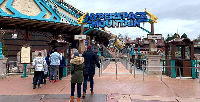 Hyperspace Mountain in Disneyland Paris onverwachts dagenlang dicht