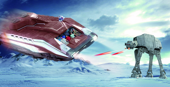 Disneyland Paris vernieuwt Star Tours: zeventig verschillende ritjes mogelijk