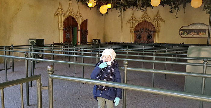 Efteling waarschuwt bezoekers bij korte wachttijden