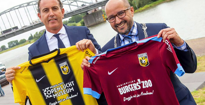 Dierentuin Burgers' Zoo gaat voetbalclub sponsoren