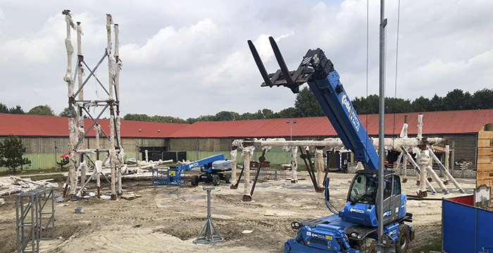 Nieuwe attractie Slagharen krijgt vorm