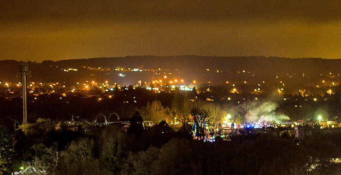 Engels pretpark getroffen door grote brand