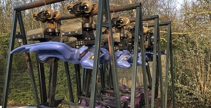 Ontmanteling van achtbaan Plopsaland begonnen