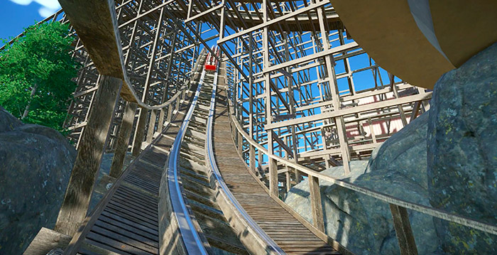 Honderd uur werk: pretparkfan bouwt houten achtbaan Europa-Park na