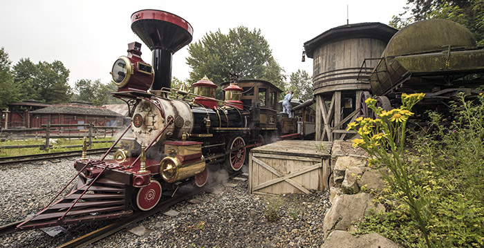 Stoomtrein in Disneyland Paris blijft nog maanden gesloten