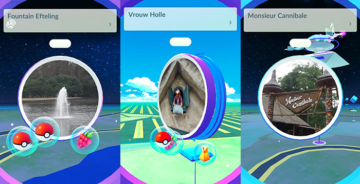 Pokestops efteling