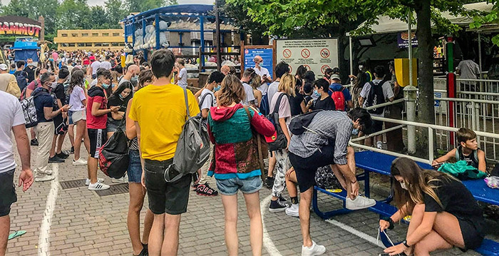 Italiaans pretpark Gardaland in coronatijd: 'Chaos en wanpraktijken'