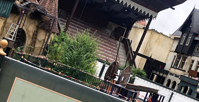 Efteling verwijdert draak uit stuntshow Raveleijn