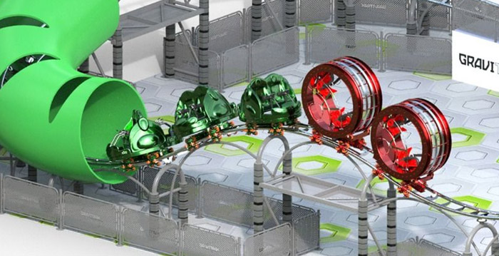 Duits pretpark bouwt achtbaan met speciale loopingkarretjes