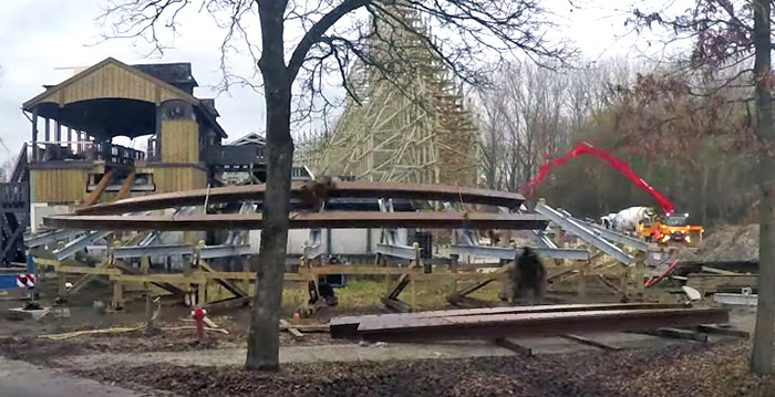 Walibi Holland onthult snelheid, lengte en eerste element van nieuwe achtbaan Untamed