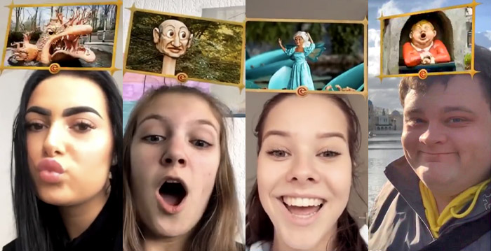 Nieuwe filter op Instagram: 'Welke Efteling-bewoner ben jij?'