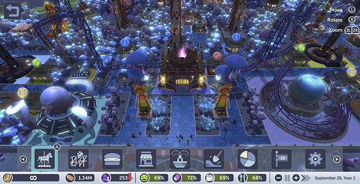 Pretparkspel RollerCoaster Tycoon komt naar Nintendo Switch