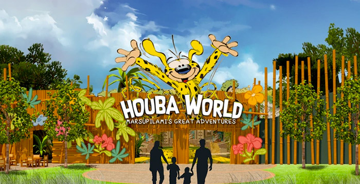 Stripfiguur Marsupilami speelt hoofdrol in nieuw pretparkconcept