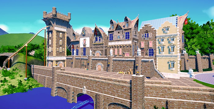 Efteling-fan bouwt De Vliegende Hollander na in Planet Coaster