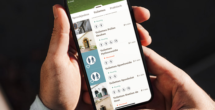 Efteling-app toont nu ook hoe druk het is bij toiletten