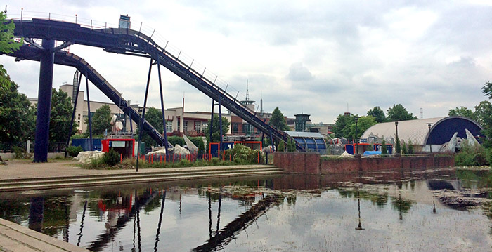 Foto's: verlaten pretpark in Duitse stad Oberhausen