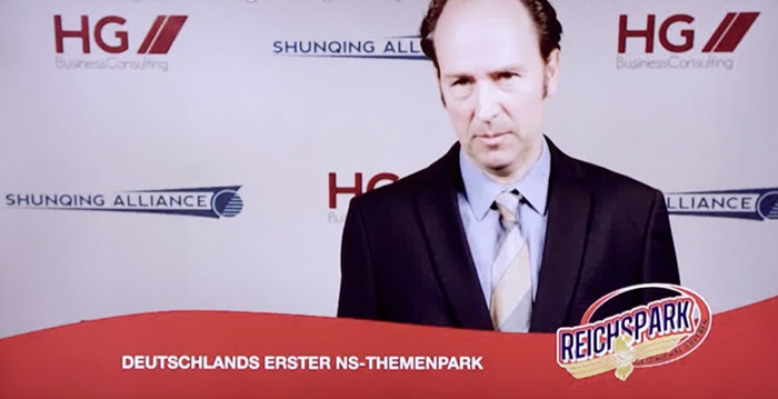 Ophef over fictief plan voor nazi-pretpark