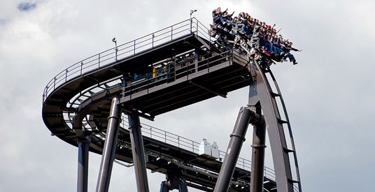 Nieuwe dive coaster Efteling volgend jaar open