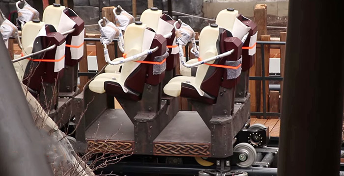 Nieuwe lanceerachtbaan Phantasialand komt in beweging