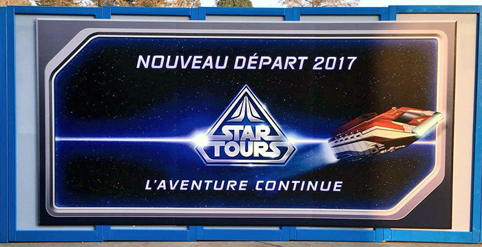 Disneyland Paris begint onmiddellijk met renovatie Star Tours