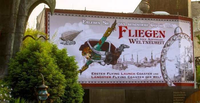 Phantasialand toont eerste ontwerp van nieuwe flying coaster F.L.Y.
