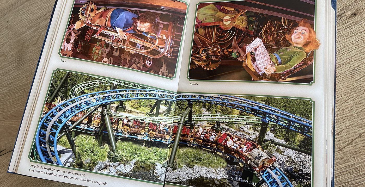 Efteling brengt alsnog fotoboekje uit met nieuwe attracties