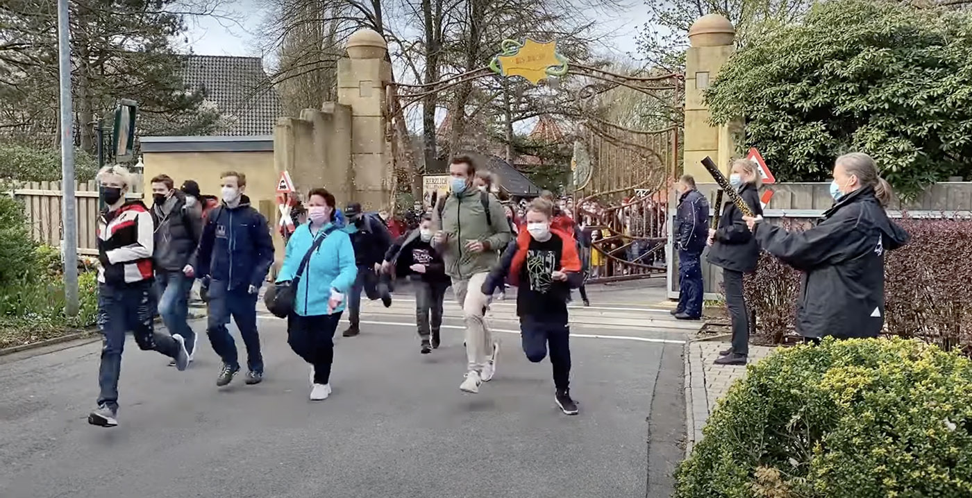 Video: pretparkfans dolgelukkig dankzij heropening Heide Park