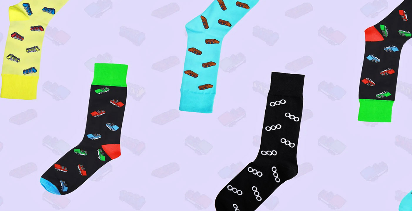 Maker van pretparksokken ontwikkelt Looopings Socks