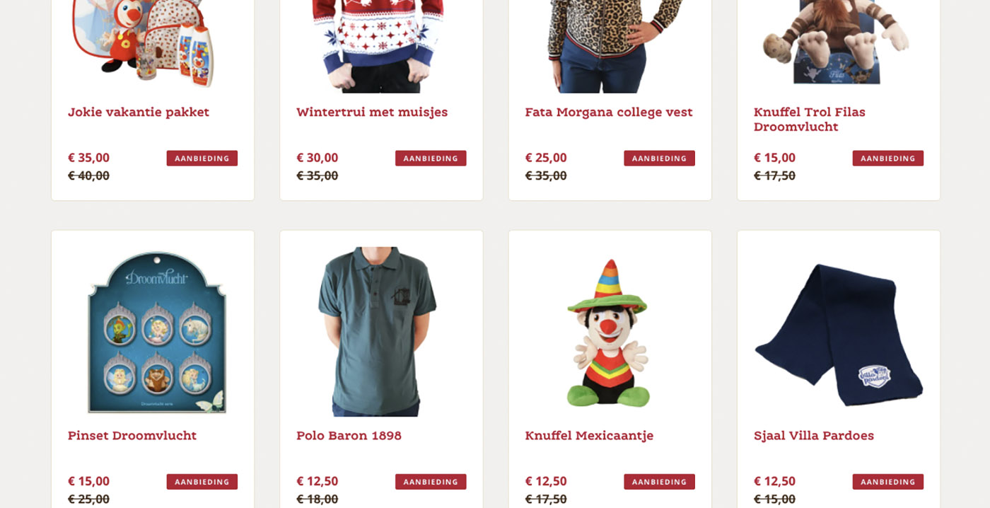 Efteling stopt weer met webshop nu heropening dichterbij komt