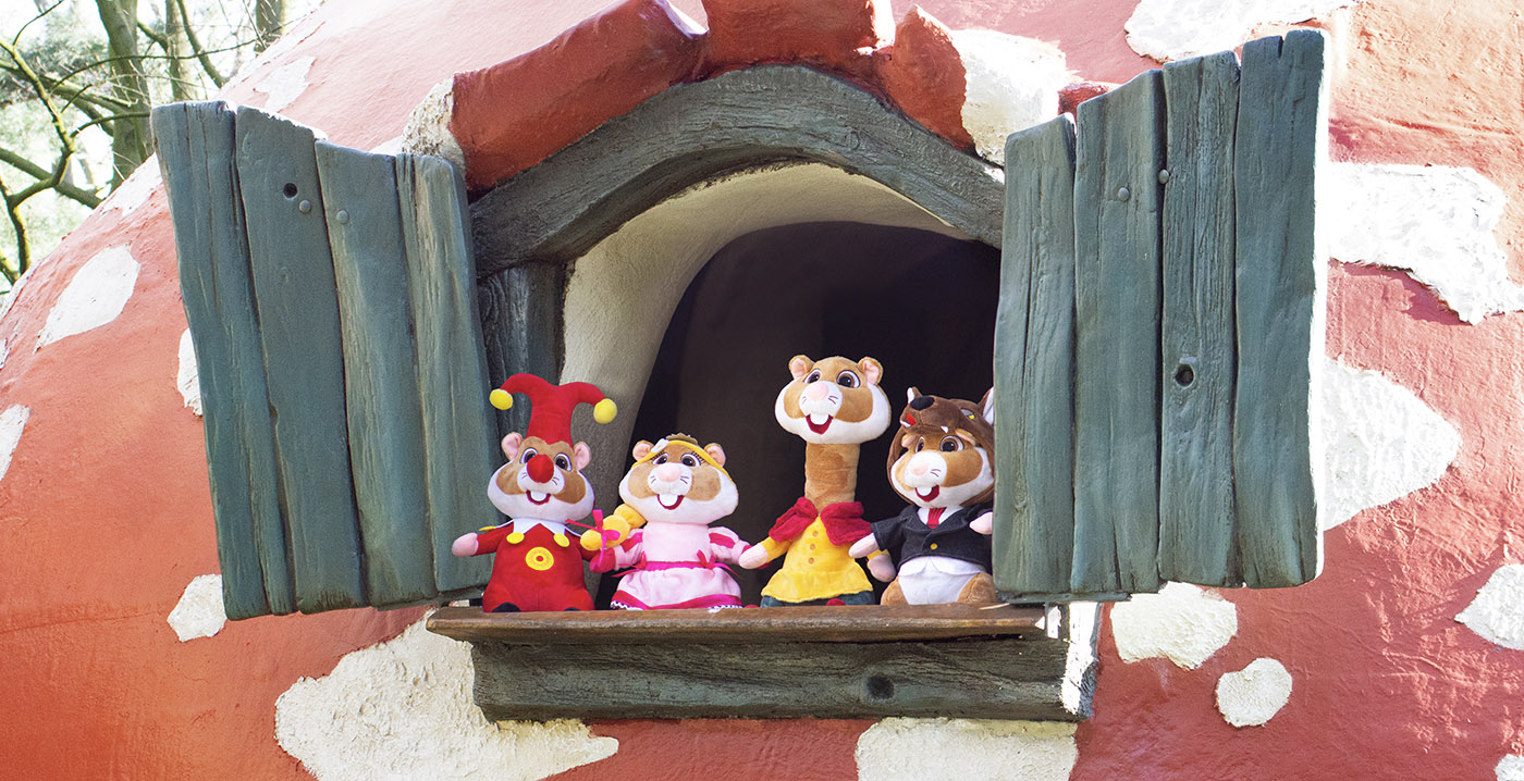Albert Heijn introduceert vier nieuwe Efteling-hamsters ter gelegenheid van spaaractie