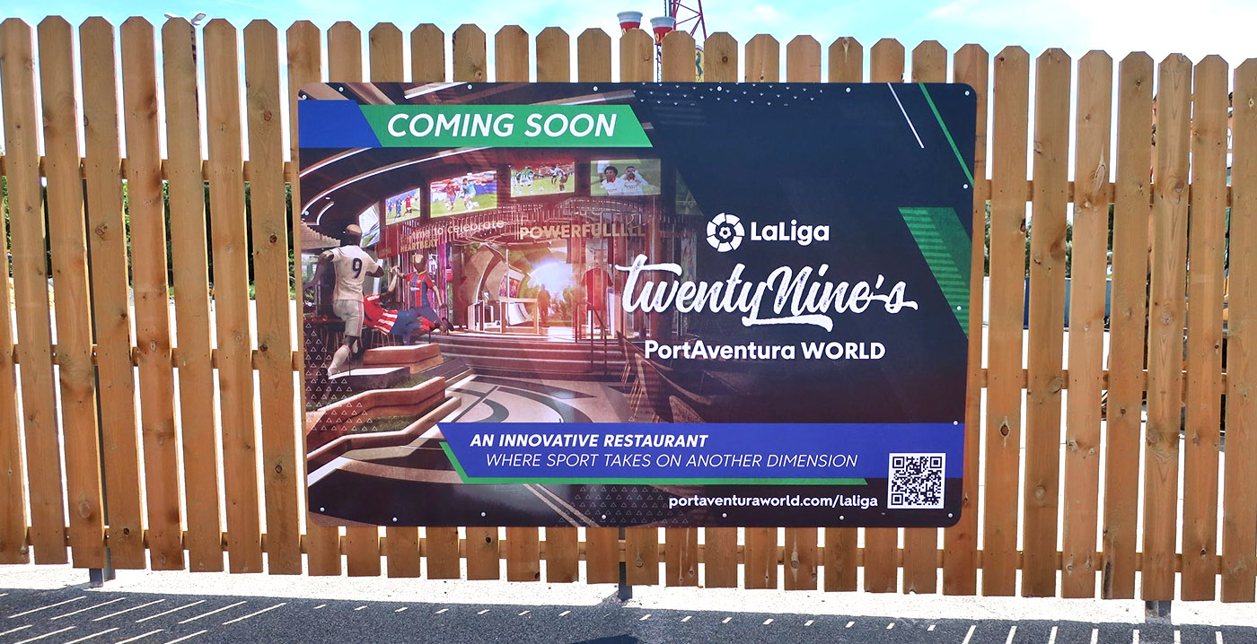 Bouw van nieuw voetbalrestaurant gestart in PortAventura World