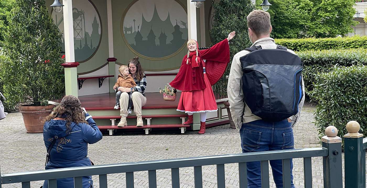 Efteling zet eigen fotografen in bij meet-and-greets