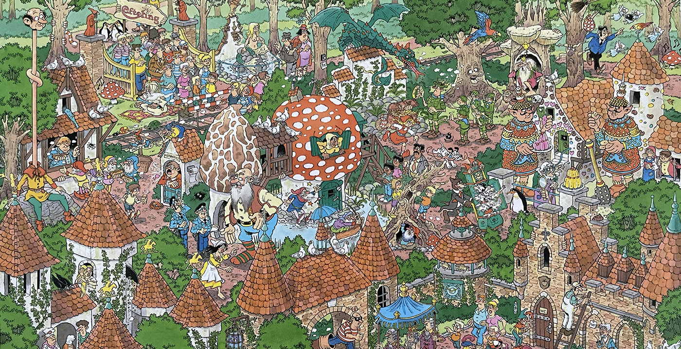 Efteling ontwikkelt legpuzzel in samenwerking met Jan van Haasteren