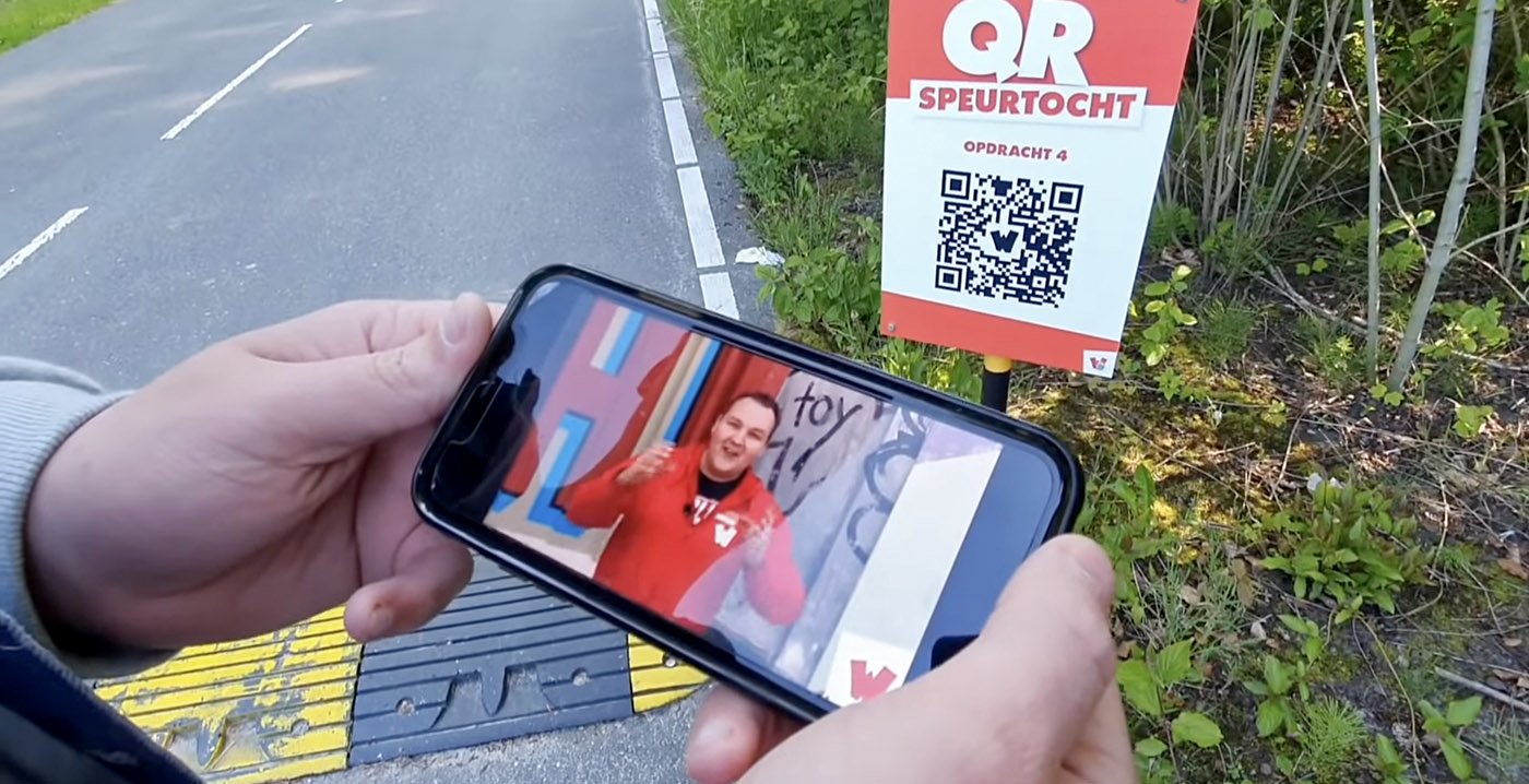 Walibi Holland presenteert QR Speurtocht in vakantiepark