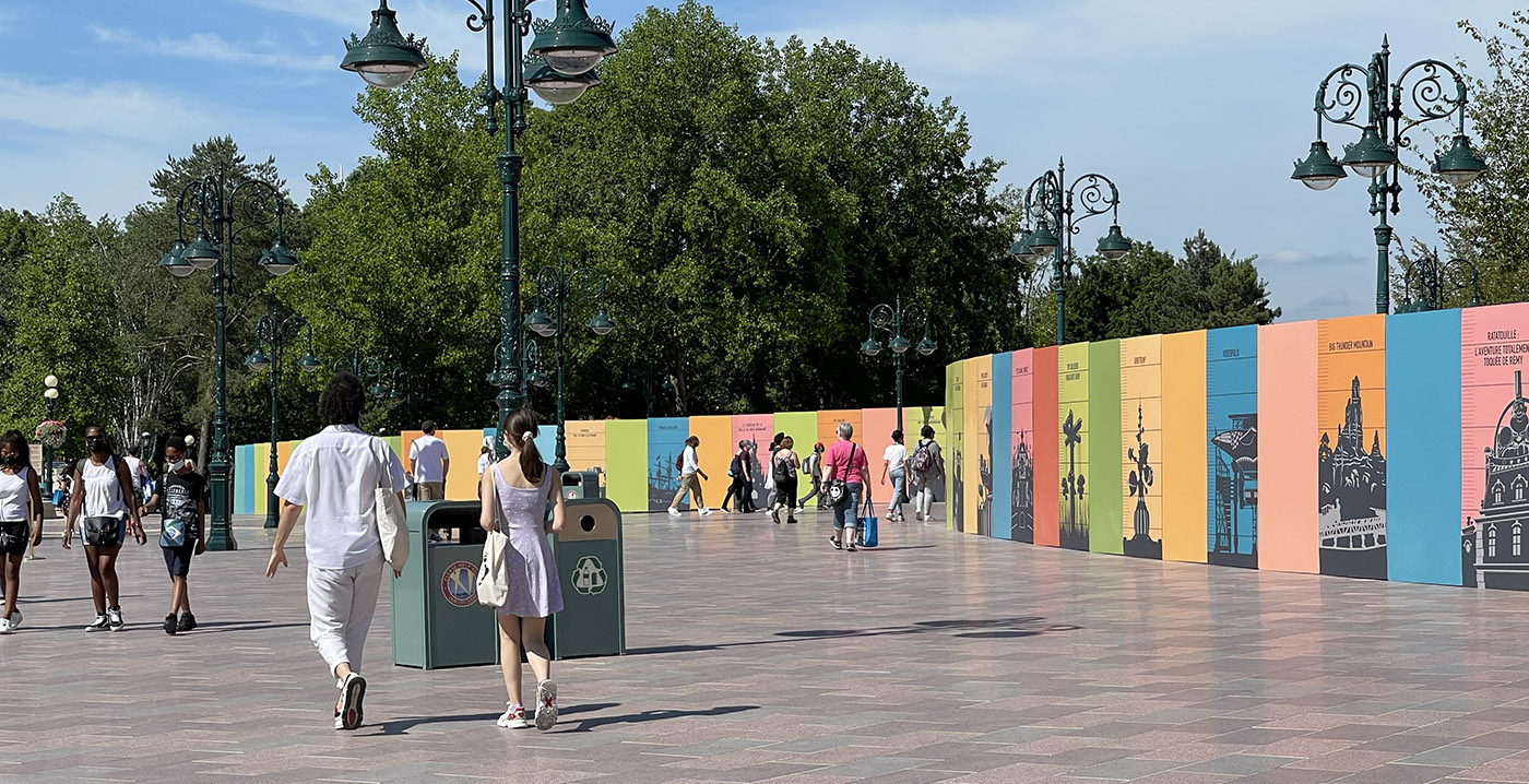 Schuttingen bij ingang Disneyland Paris zetten attracties in de schijnwerpers
