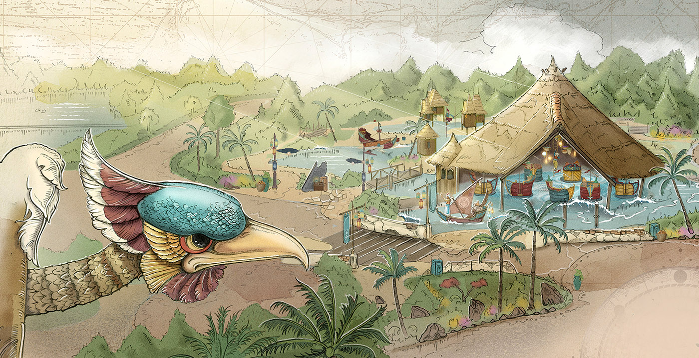 Efteling bevestigt plannen voor make-over Monsieur Cannibale en Doolhof