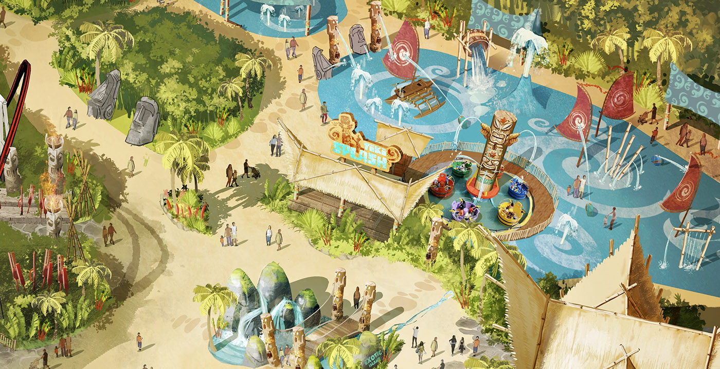 Frans Walibi-park presenteert plannen voor waterparadijs Exotic Island