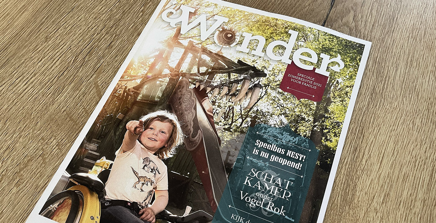 Efteling-magazine Wonder terug van weggeweest, in een nieuw jasje