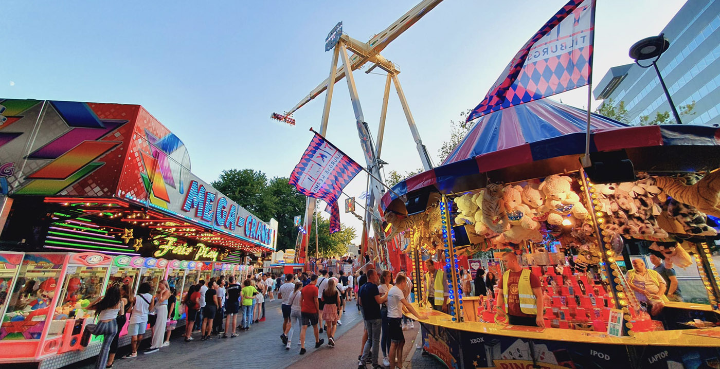 Foto's: Tilburg heeft weer grootste kermis van Nederland, ondanks corona