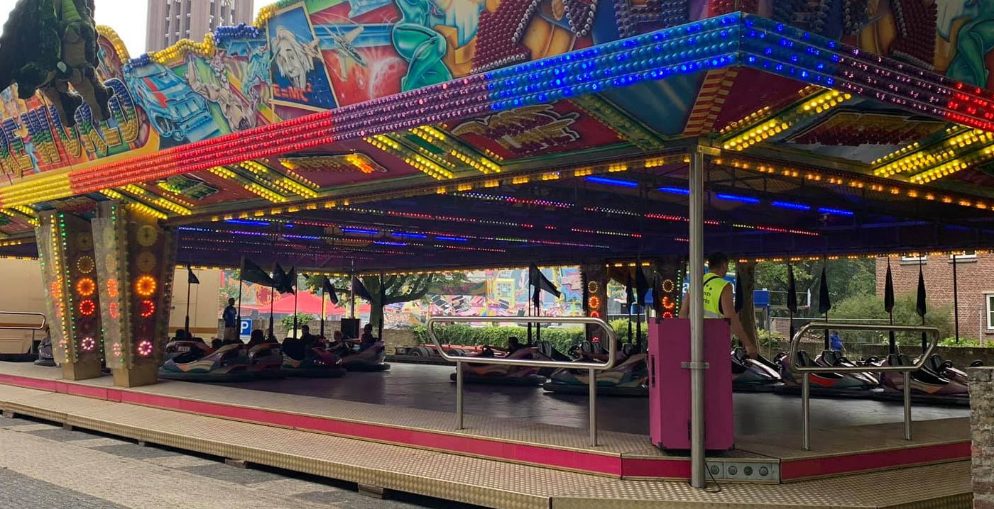 Botsauto gestolen op Limburgse kermis: 'Vaag verhaal'