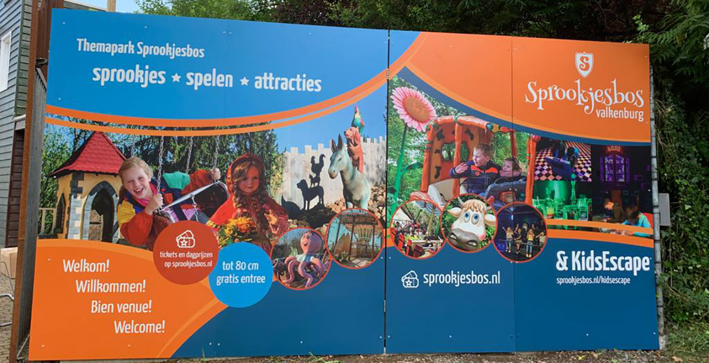 Sprookjesbos Valkenburg weer open: 'Veel sterkte gewenst aan de inwoners'